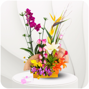 Arreglo Floral Tipo Asiático Ref. AO-005