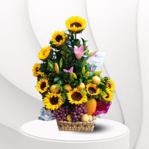 Frutero con Girasoles Ref. FT-006