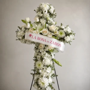 Cruz Fúnebre en Bogotá – Arreglo Floral a Domicilio
